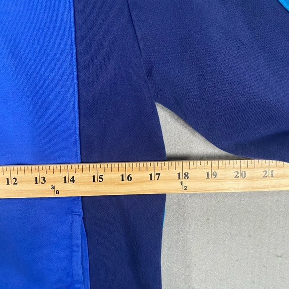 Nike Pullover Blue Hoodie Sweatshirt Center Swoosh Kids Youth Size Large *Read* - Picture 7 of 9